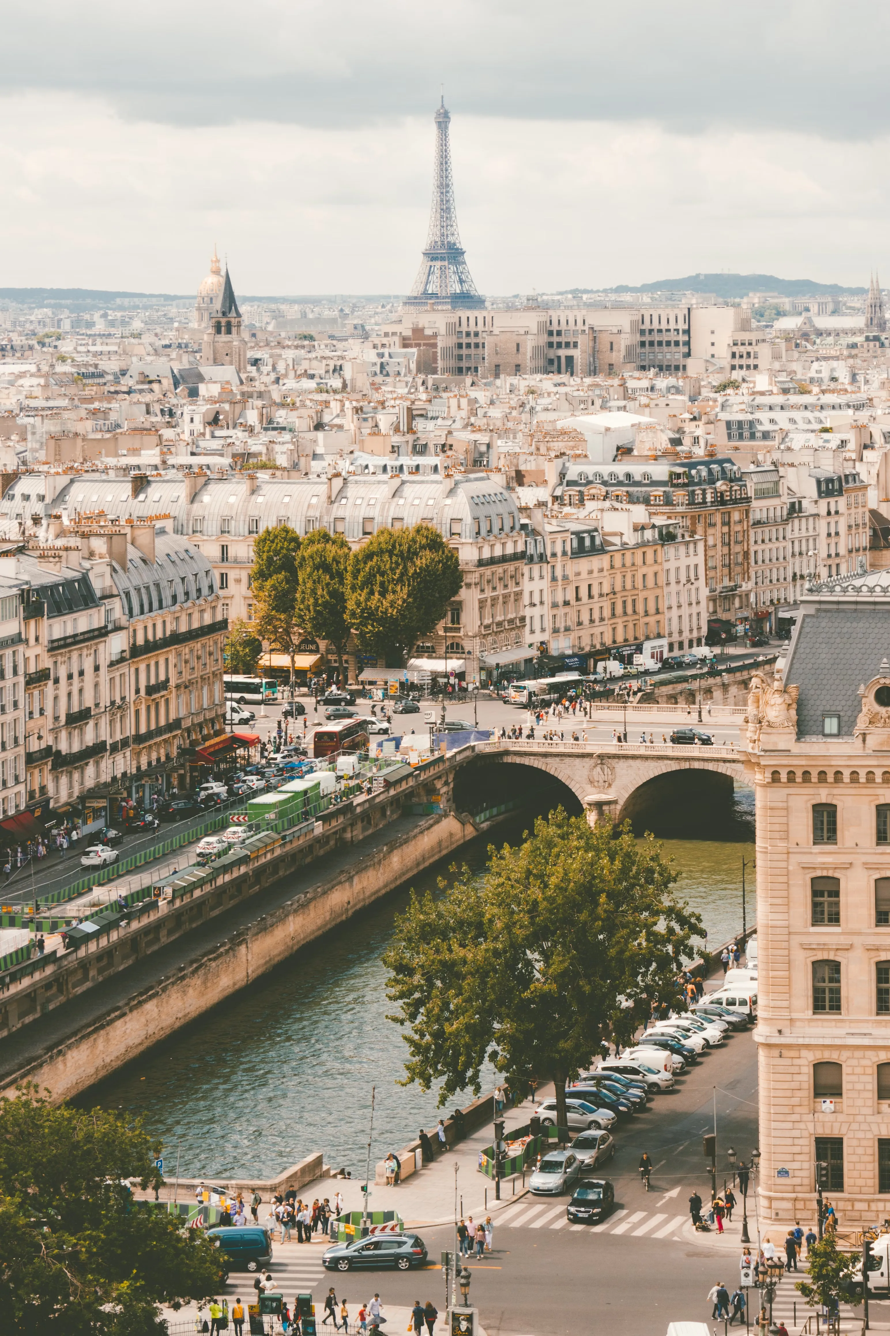 Ville de Paris vue du ciel